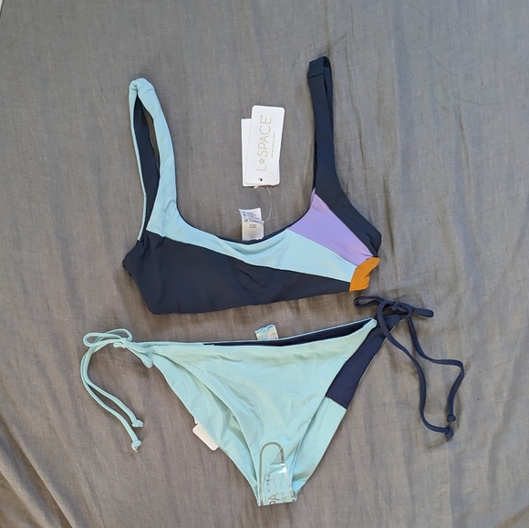 L*Space Lizzie Sunburst Dani Bikini Set - Picture 3 of 7